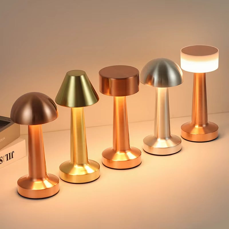 Modern Retro Bar Table Lamp - Outdoor Music Atmosphere Night Light with Charging Function