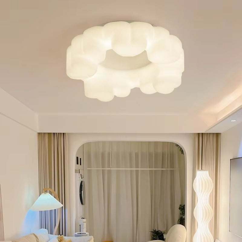 Modern Minimalist Cream-style Ceiling Lamp for Children's Bedroom
