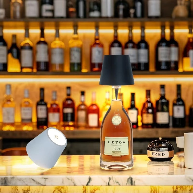 Creative New Style Wine Bottle LED Night Light Table Lamp - Bedside, Bar & Headboard Cross-Border Atmosphere Lighting