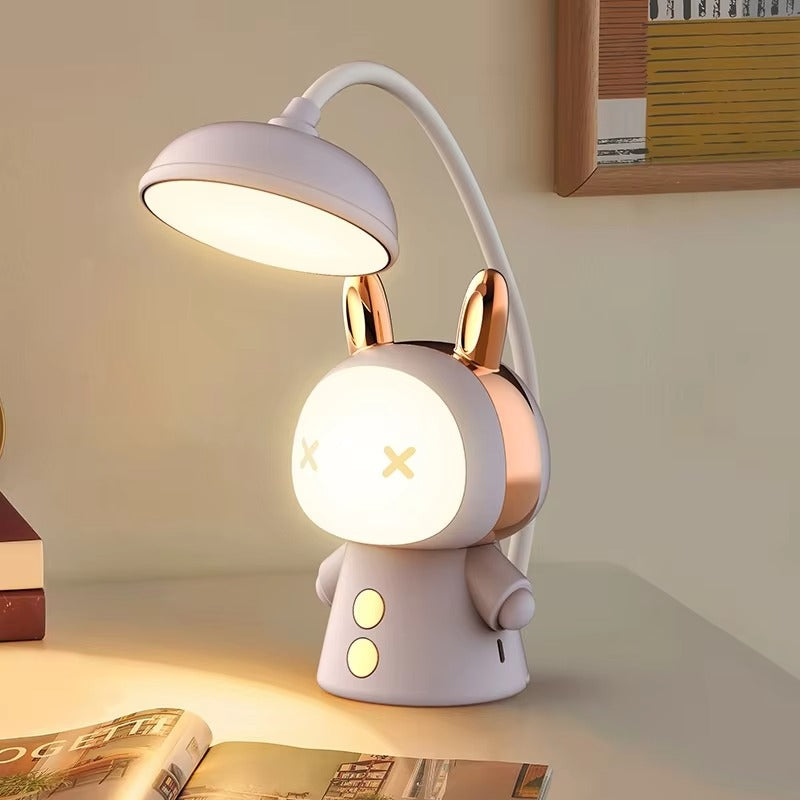 Modern Cartoon LED Desk Lamp | Folding Charging Night/Bedside Lamp Eye Protection for Students & Children | Wholesale