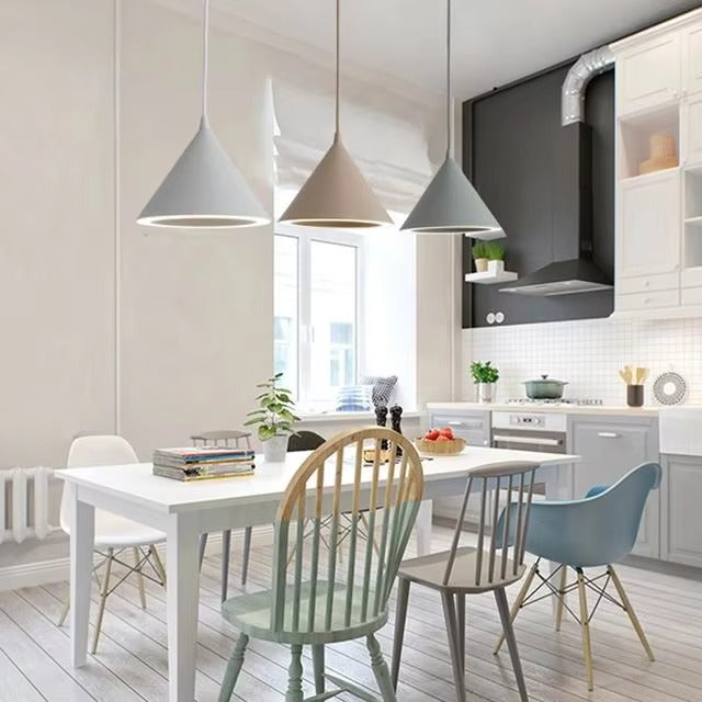 Modern Festival Decor | Colorful Lamp Shade Custom Chandeliers & Pendant Lighting