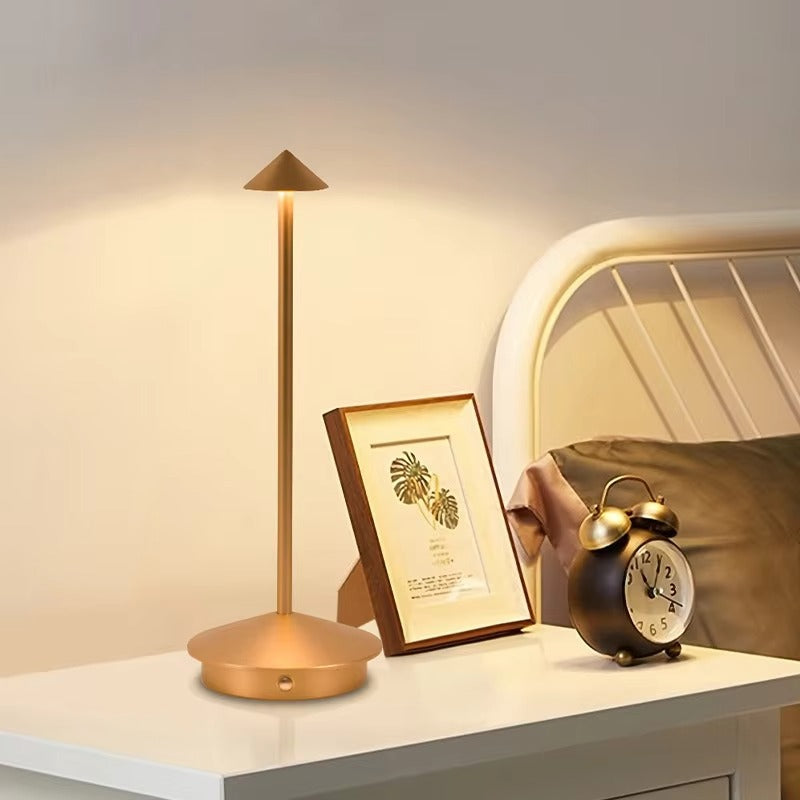 Modern Simple Creative LED Night Light | USB Charging Bedside Desk Lamp with Battery - Atmosphere Lighting for Restaurant & Home