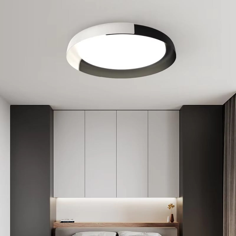 Modern Surface Mounted Round Ceiling Light for Bedroom & Living Room