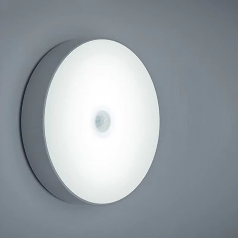 USB Rechargeable LED Mini Magnetic Night Light with Human Body Sensor | Intelligent Induction for Corridor, Bedroom, Wardrobe & Cabinet