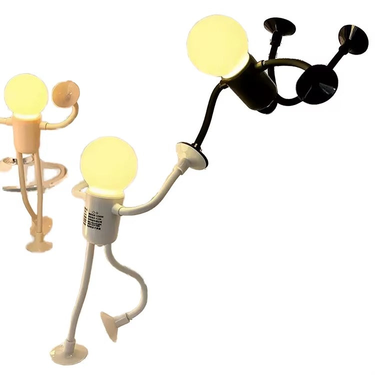 Cute LED Night Lights | Sports-Themed Silicone Suction Cup Lamps with Various Shapes | Funny Decompression Ornaments