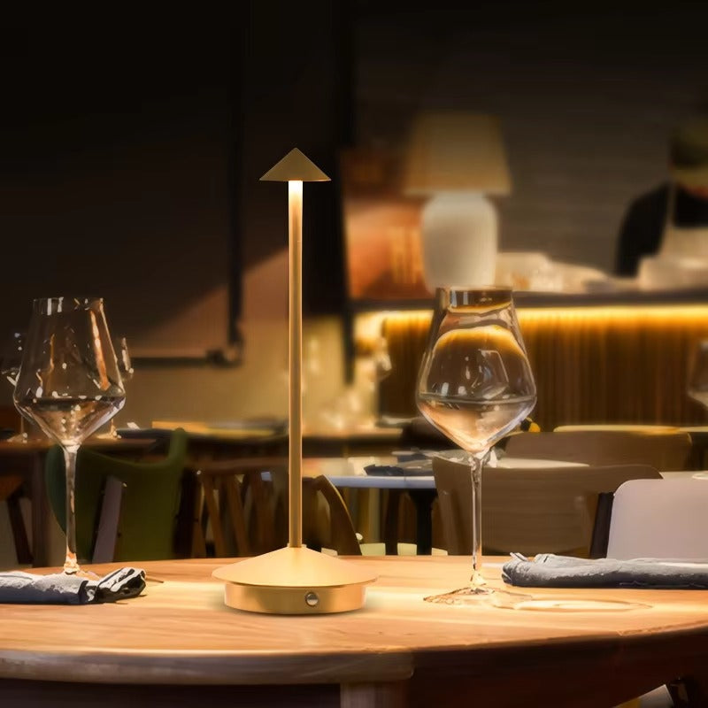Modern Simple Creative LED Night Light | USB Charging Bedside Desk Lamp with Battery - Atmosphere Lighting for Restaurant & Home