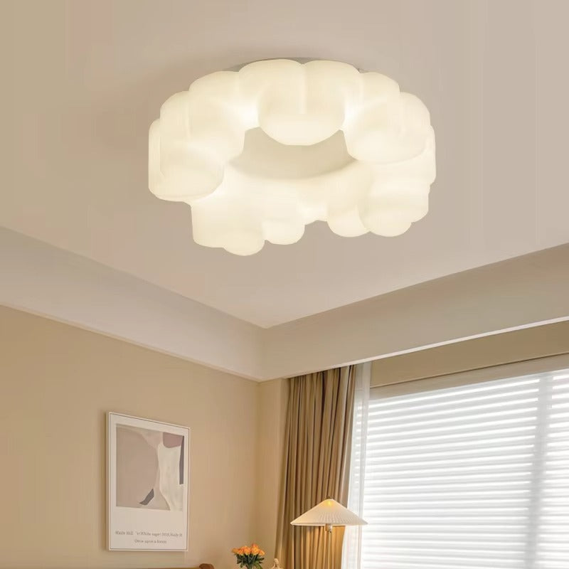 Modern Minimalist Cream-style Ceiling Lamp for Children's Bedroom