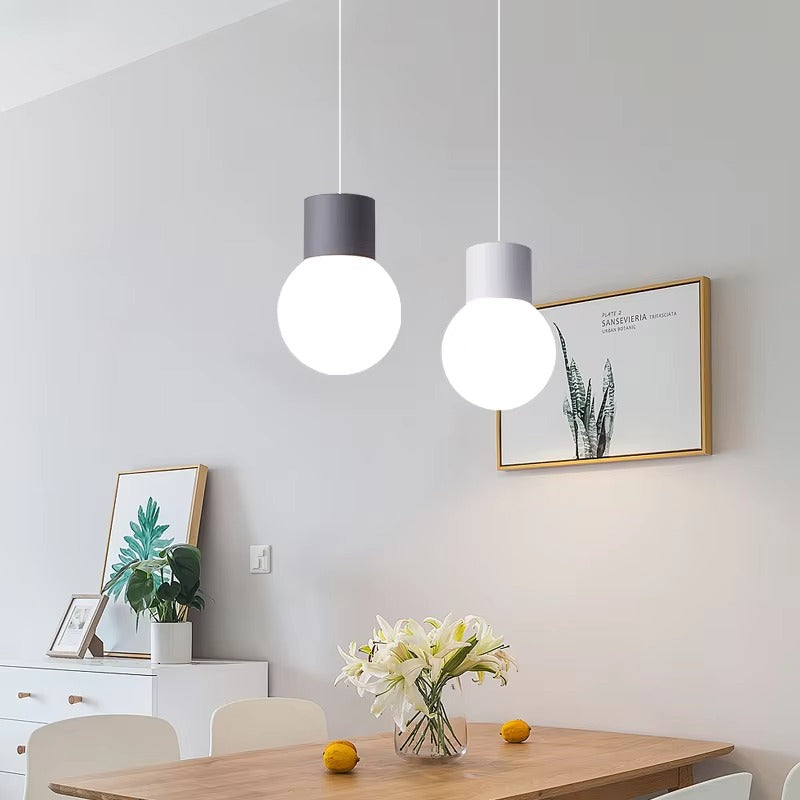 Modern Ball Gourd Pendant Lights | Chandeliers for Dining Room, Bedroom & Bedside Decoration