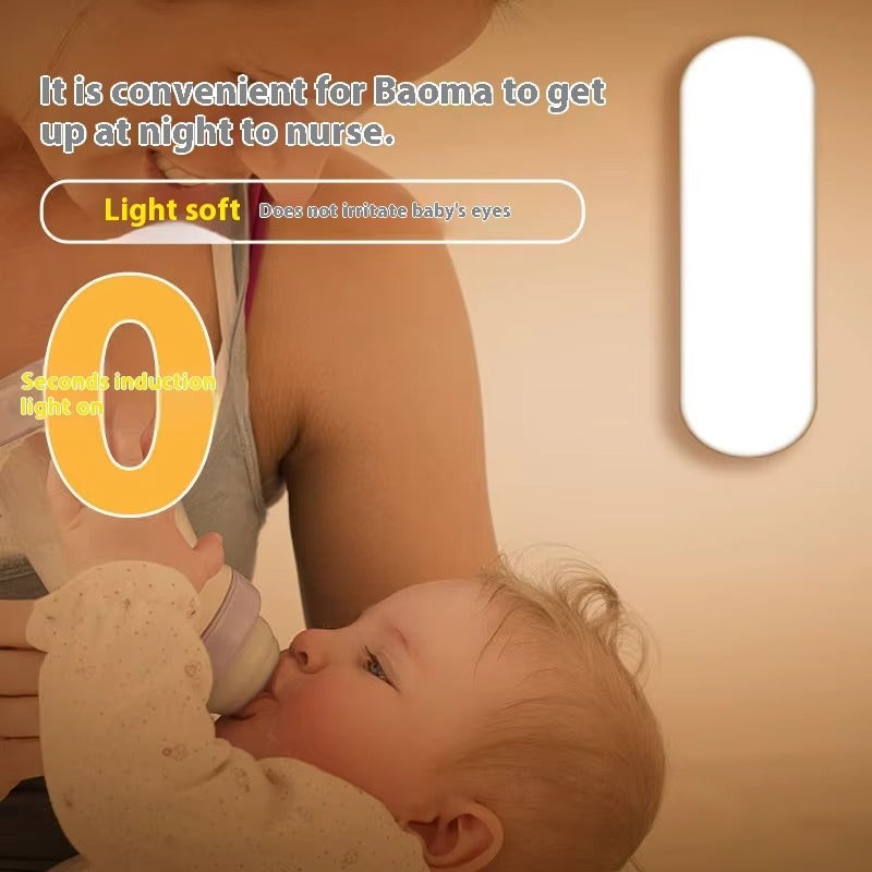 Modern LED Intelligent Motion Sensor Nightlight for Bedroom, Aisle & Stair
