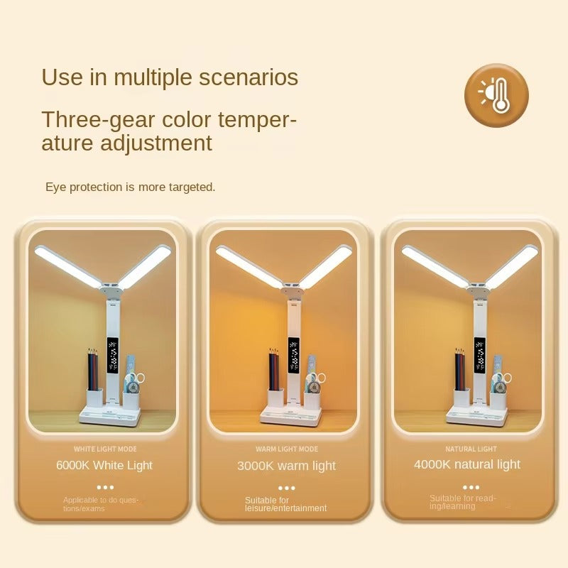 Intelligent Multi-Functional Eye Protection Desk Lamp Dual-Purpose for Primary School Students' Homework, Study & Reading