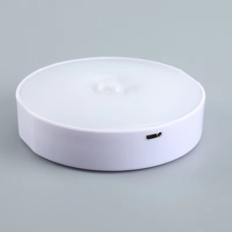 USB Rechargeable LED Mini Magnetic Night Light with Human Body Sensor | Intelligent Induction for Corridor, Bedroom, Wardrobe & Cabinet