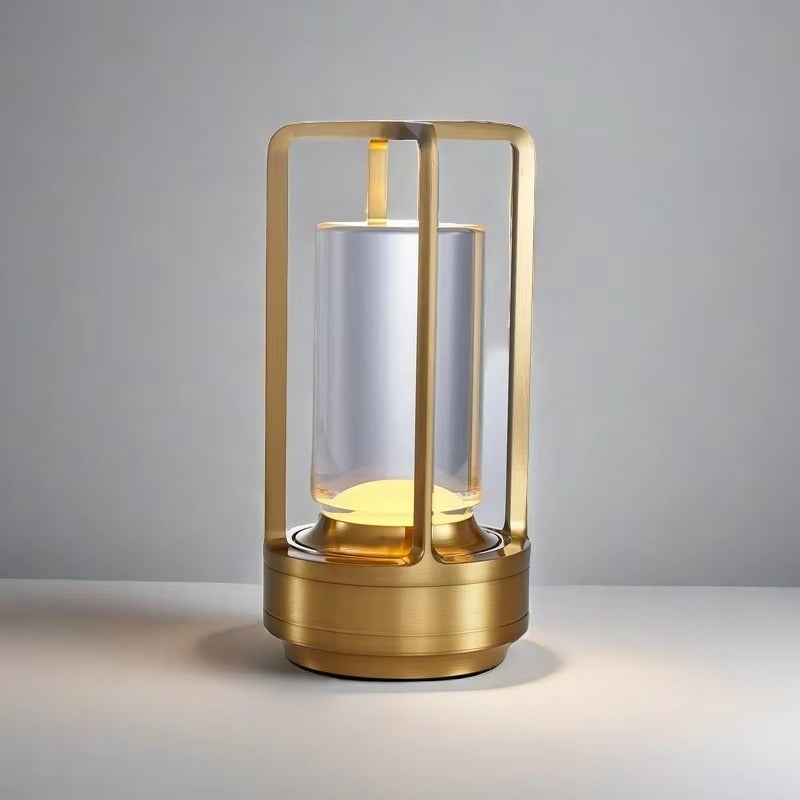 Creative Cross-Border USB Portable LED Desk Lamp - Eye-Protection Night Light with Advanced Feel for Bedroom, Bedside & Camping