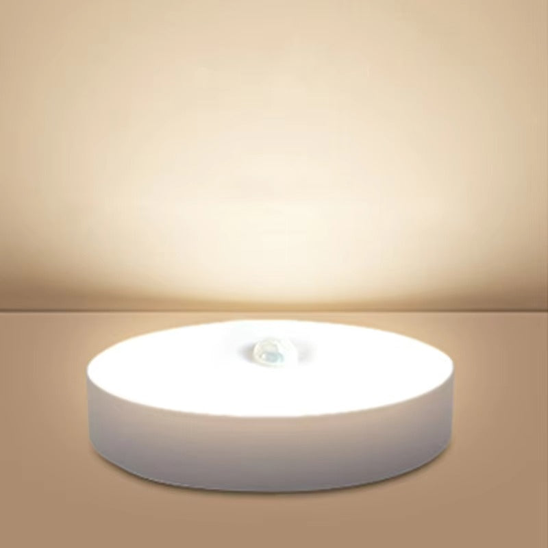 USB Rechargeable LED Mini Magnetic Night Light with Human Body Sensor | Intelligent Induction for Corridor, Bedroom, Wardrobe & Cabinet
