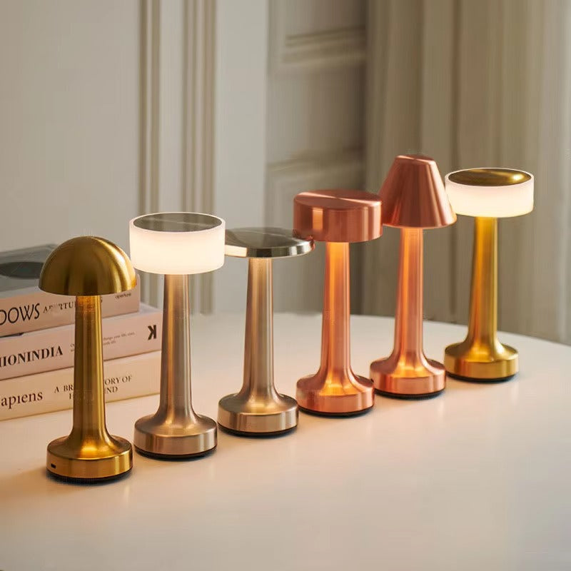 Modern Retro Bar Table Lamp - Outdoor Music Atmosphere Night Light with Charging Function