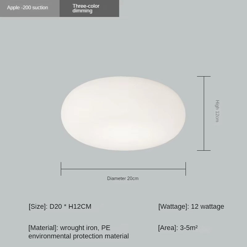 Modern Milky White LED Chandelier for Bedroom & Dining Room - Simple Hanging Lighting