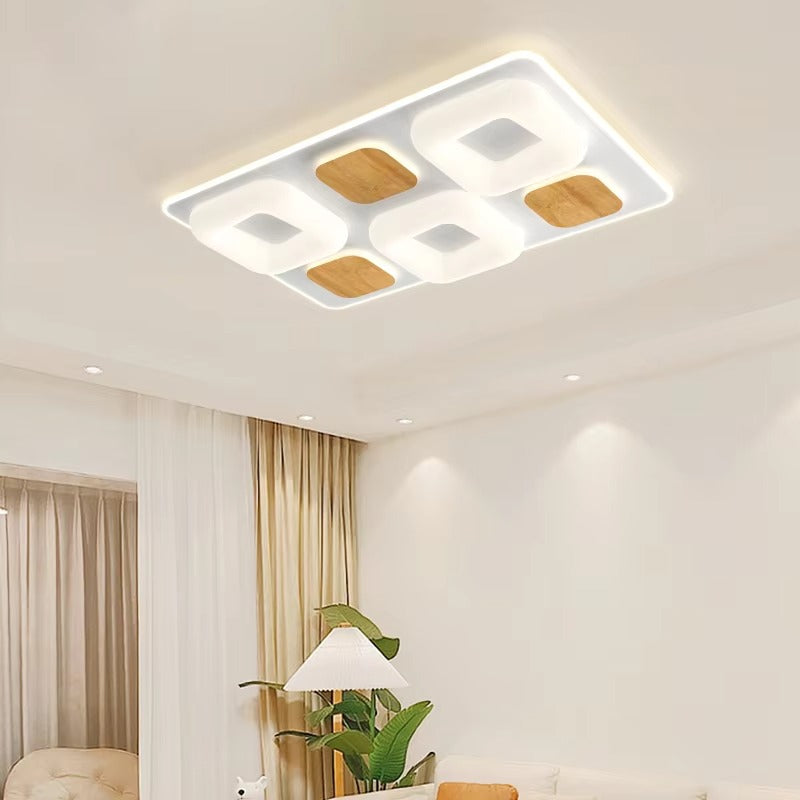 Modern Simple Nordic Creative Girl Bedroom Eye Protection Ceiling Lamp